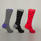 Elastane Snngging Resistance Cotton Dress Socks With Anti - Foul Acrylic Material