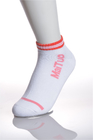 Breathbale OEM Service White Moisture Wicking Running Socks For Unisex Adults