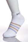 Breathbale OEM Service White Moisture Wicking Running Socks For Unisex Adults