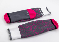 Antibacterial Sporty Athletic Basketball Socks With Printed Logo