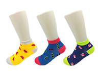 Eco - Friendly Elastane Kids Cotton Socks Breathable Bacterial Resisitant Cute