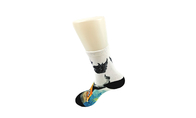Quick Dry 3D Printed Socks Colorful Picture Available DTM Ground Toe Customized