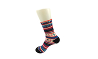 Eco - Friendly Sweat Absorbent Digital Print Socks For Adults Custom Made Size