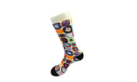 Colorful Unisex Adults 3D Printed Socks With Antibacterial Fabrics Materials