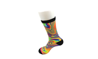 Colorful Unisex Adults 3D Printed Socks With Antibacterial Fabrics Materials