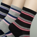 Anti - Bacterial Men's Athletic Ankle Socks , Nylon / Spandex Running Ankle Socks