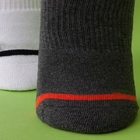 Spandex / Cotton Mens Blue Ankle Socks , Color Stripes Men's Athletic Socks