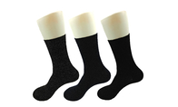 Odor Resistant Black Diabetic Friendly Socks For Unisex Adults Quick Dry