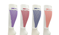Pink / Purple Odor Resistant Leg Pressure Socks Nylon Compression Stockings For Unisex Adults