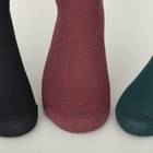 Red / Green Fiber Nylon Dress Socks , Cashmere Organic Cotton Breathable Dress Socks