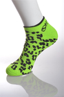 Quick Dry Breathbale Wool Running Socks , Green / Blue Trail Running Socks