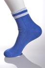 Quick Dry Breathbale Wool Running Socks , Green / Blue Trail Running Socks