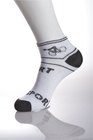 White / Black Unisex Nylon Running Socks For Adults / Children Make To Order