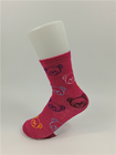 Slip Resistant Colorful 100 Percent Cotton Socks Kids With Elastane Material