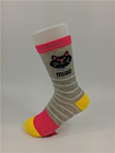 Knitted Anti - Bacterial Kids Cotton Socks With Different Colors Make To Order