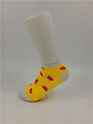 Antibacterial Fabrics Pure Cotton Socks With Elastane No Show Socks Type