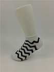 Unisex Breathbale Stripes Kids Cotton Socks With OEM Service / Custom Made Pattern