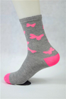 Adults / Children Pink Room Anti Slip Socks with Odor Resistant Material