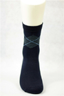 Black Room Polyester Adults Anti Slip Socks With Cotton / Spandex / Elastane