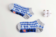 Color Stripes Sweat - Absorbent Sports Ankle Socks With Nylon / Spandex / Cotton