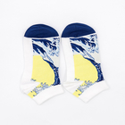 Men'S Anti Skid Ankle Socks Moisture Proof With Embroidery Logo