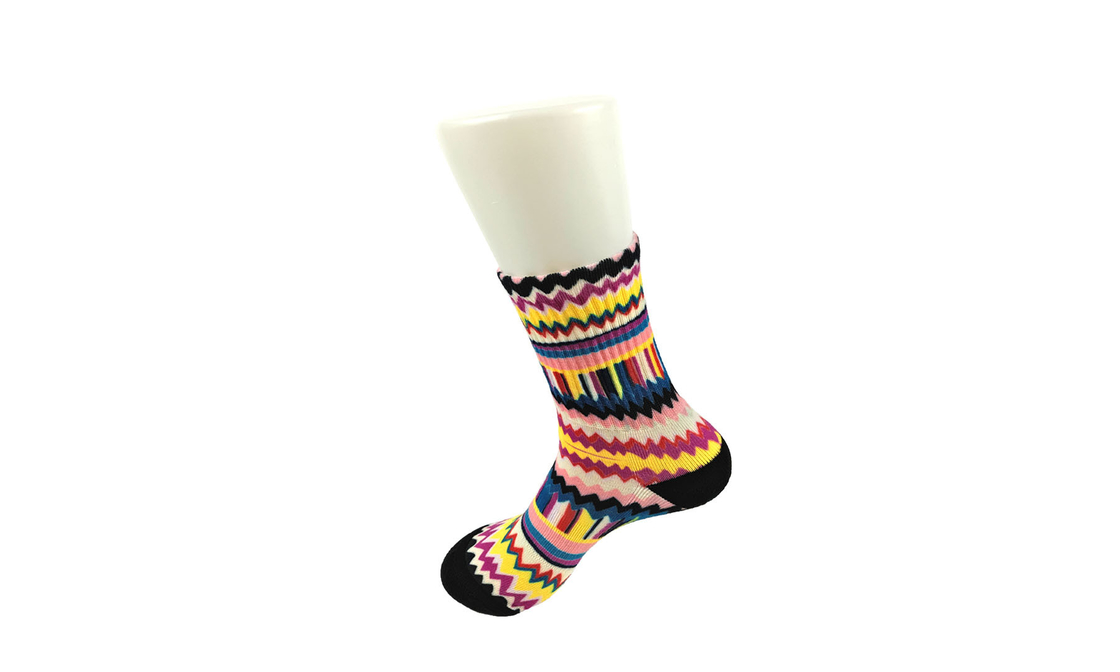 Odor Resistant Antibacterial Fabrics Cute Ankle Socks For Children / Adults