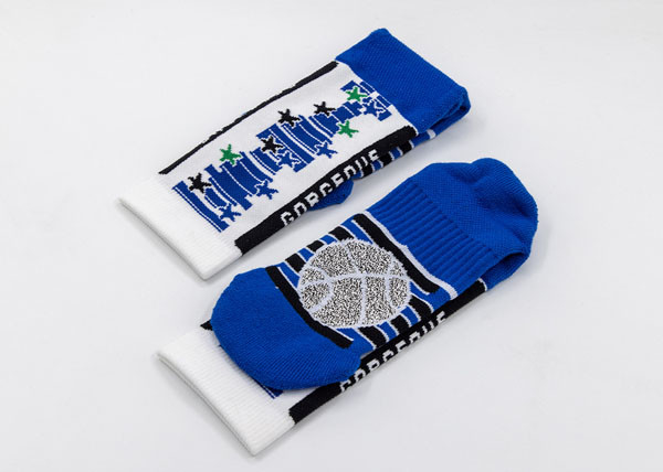 Antibacterial Cotton Sweat Wicking Socks Ventilated For Youth Boys