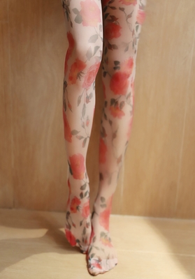Lady Sexy Knee High Socks Colorful Cute Thin Semisheer Nylon
